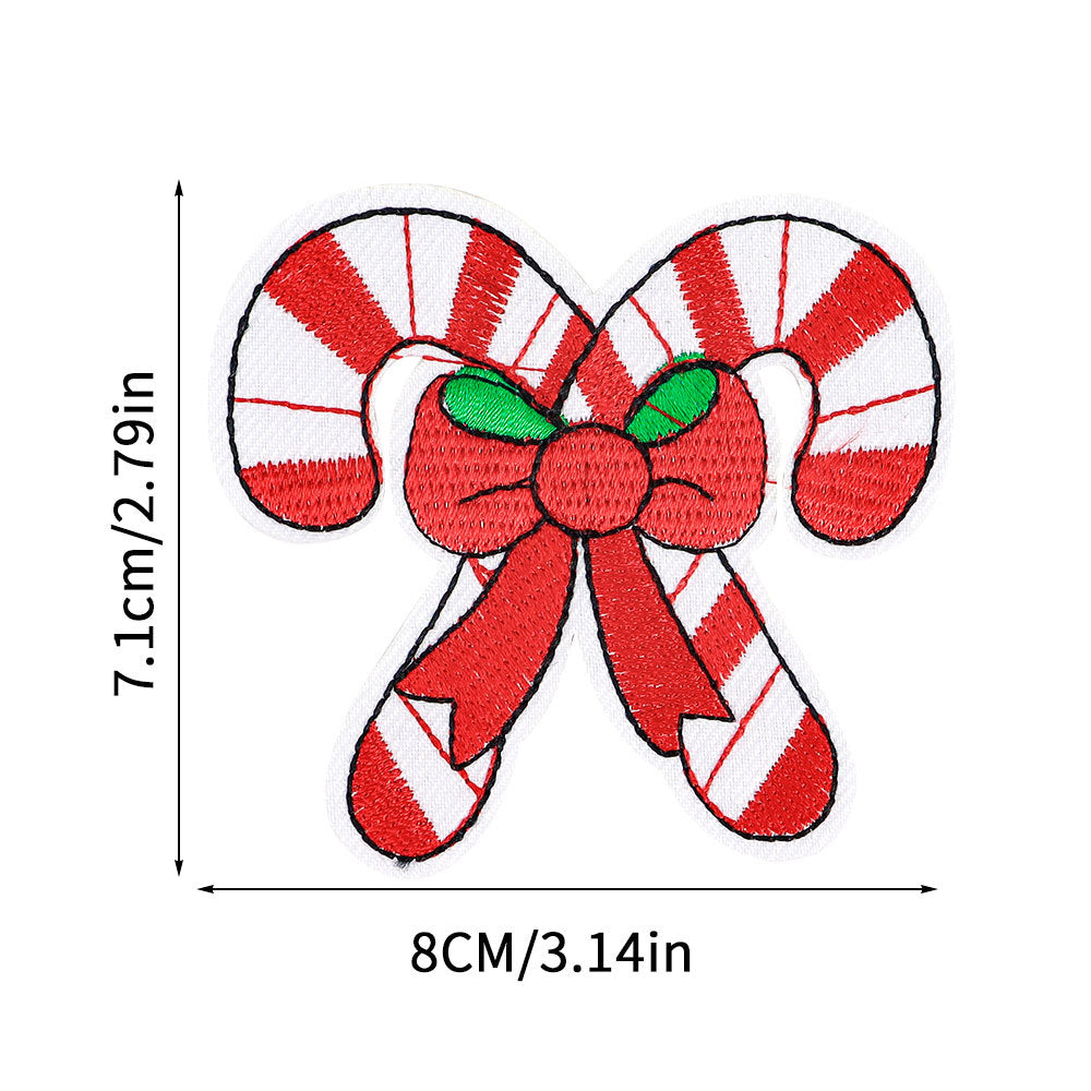 Wholesale Cartoon Christmas patch embroidery